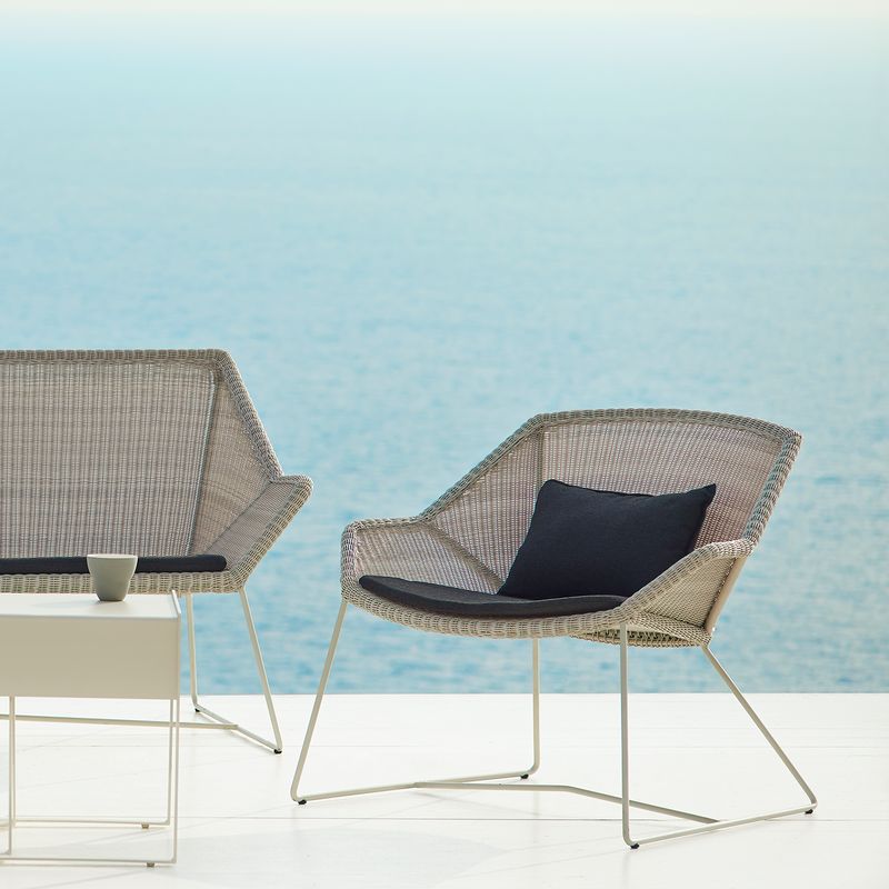 AMERITEX - Sillón Terraza Breeze Gris 1C