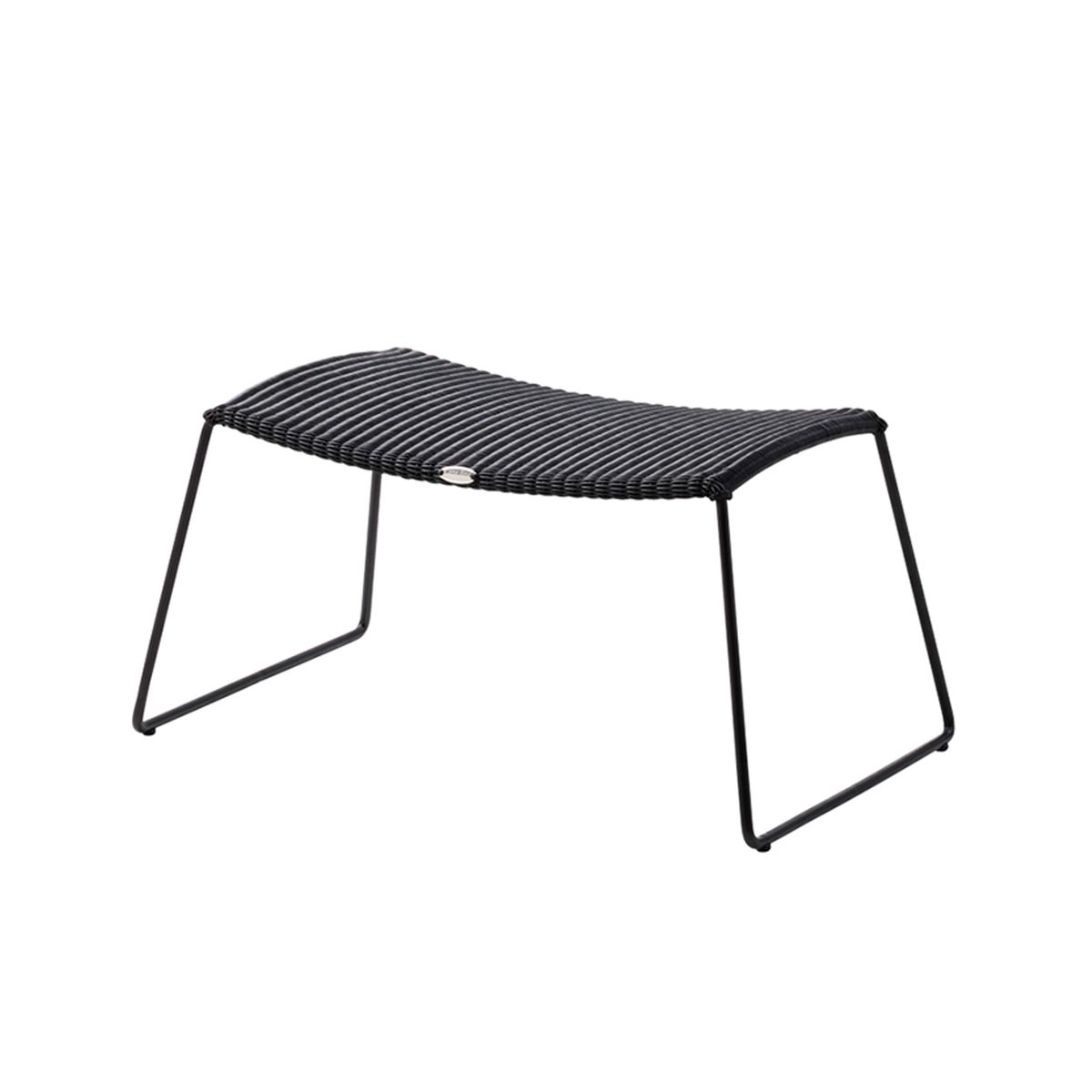AMERITEX - Puff Terraza Breeze Negro