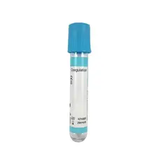 GENERICO - Tubo tapa celeste, 2.7ml Globalvac 13x75mm 100 unidades