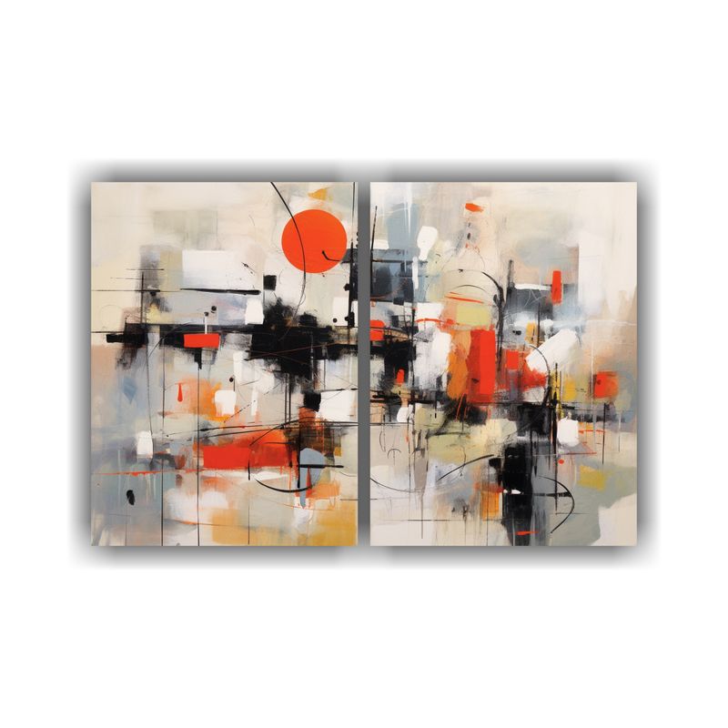 GENERICO - Cuadros Abstractos Para Decorar Tu Hogar Con 160x120 Cm