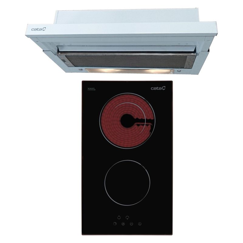 CATA - Pack encimera vitro TD 3102 y Campana TF 5060