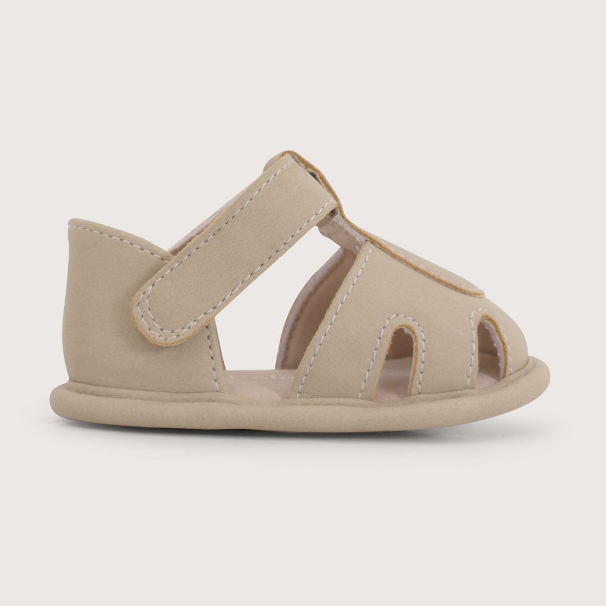 OPALINE - Sandalia bebé beige de niño