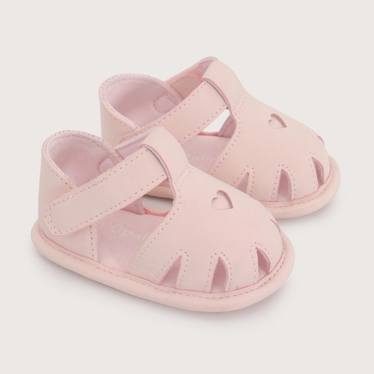 OPALINE - Sandalia bebé rosada de niña