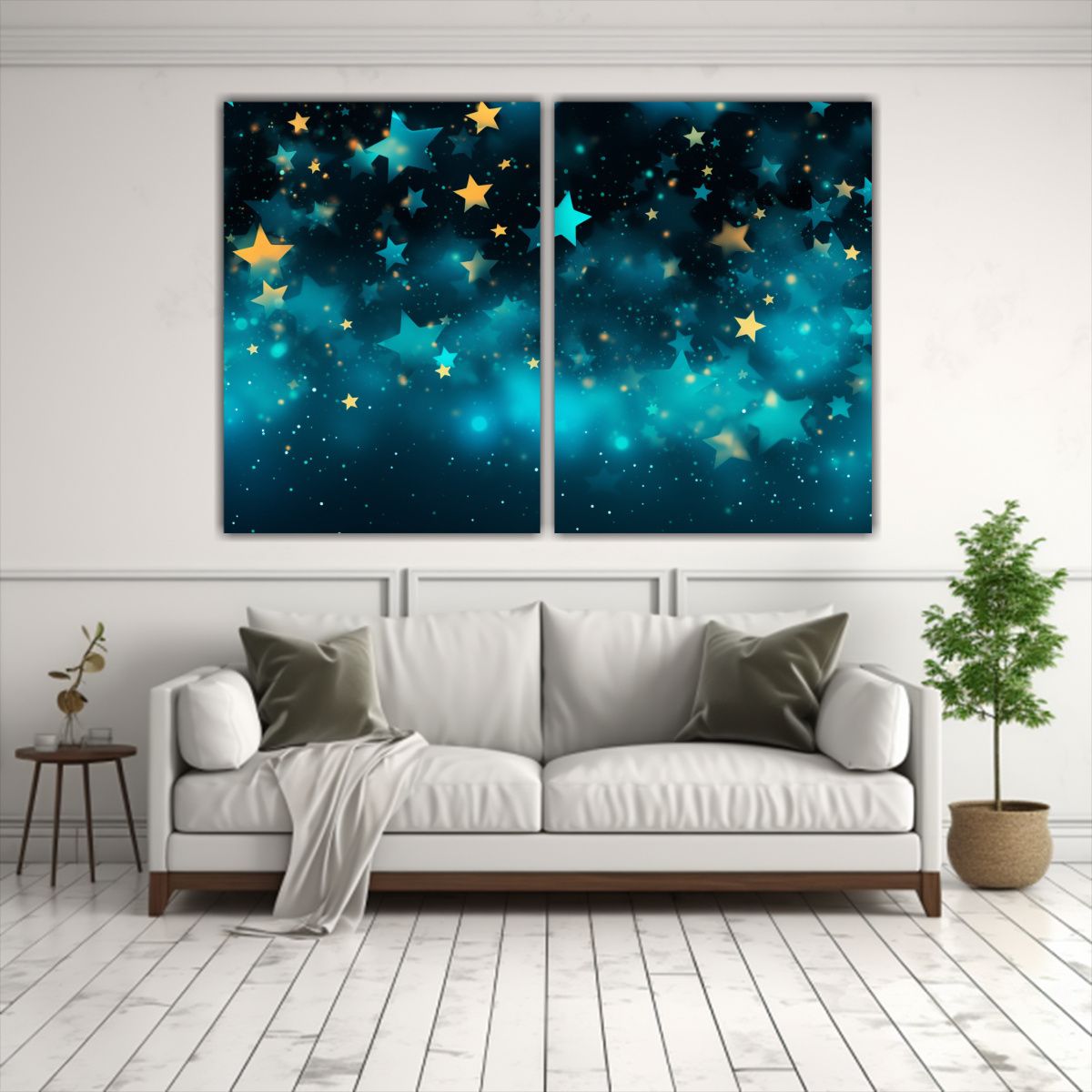 GENERICO - Pinturas En Lienzo Perspectiva Creativa Para 160x120 Cm