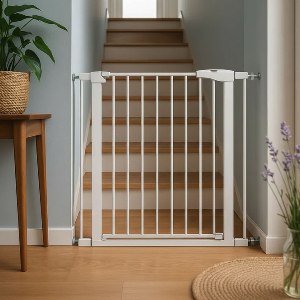 BIANCA HOME - Reja De Seguridad Escalera Puerta Bebés Y Mascotas