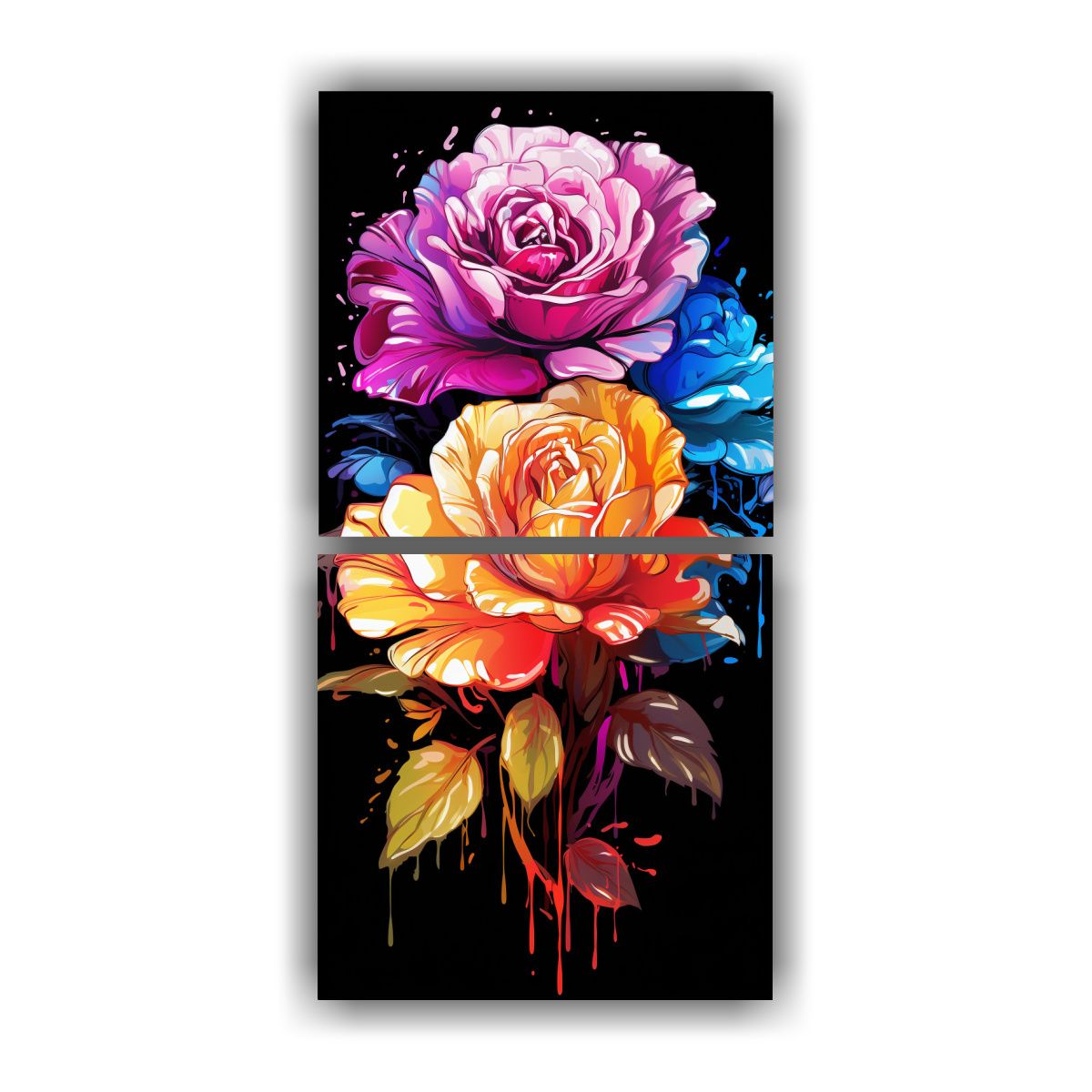 GENERICO - Pinturas Decorativas Estilo Medio Cepillo 70x140 Cm