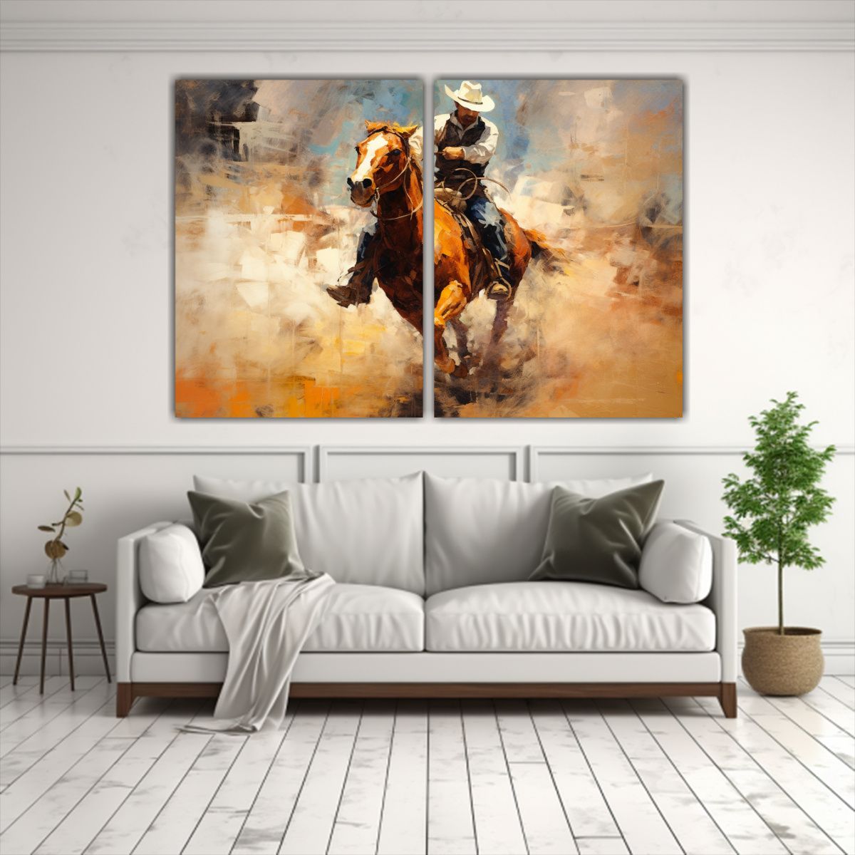 GENERICO - Lienzos De Tela Rodeo Por Toulus Lautrec 160x120 Cm