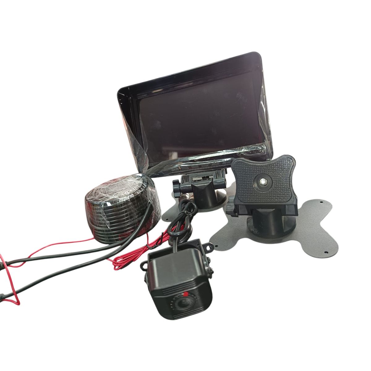 OEM - KIT PARA CAMION DVR Y PANTALLA 7" Y 2 CAMARAS (1 CAMARA INTEGRADA + 1 CAMARA)