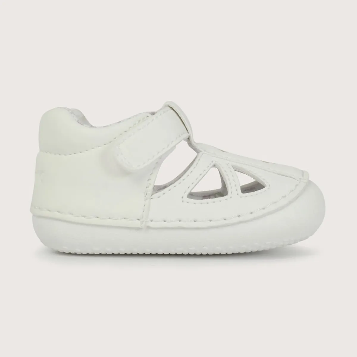 OPALINE - Sandalia gateador blanca de niña