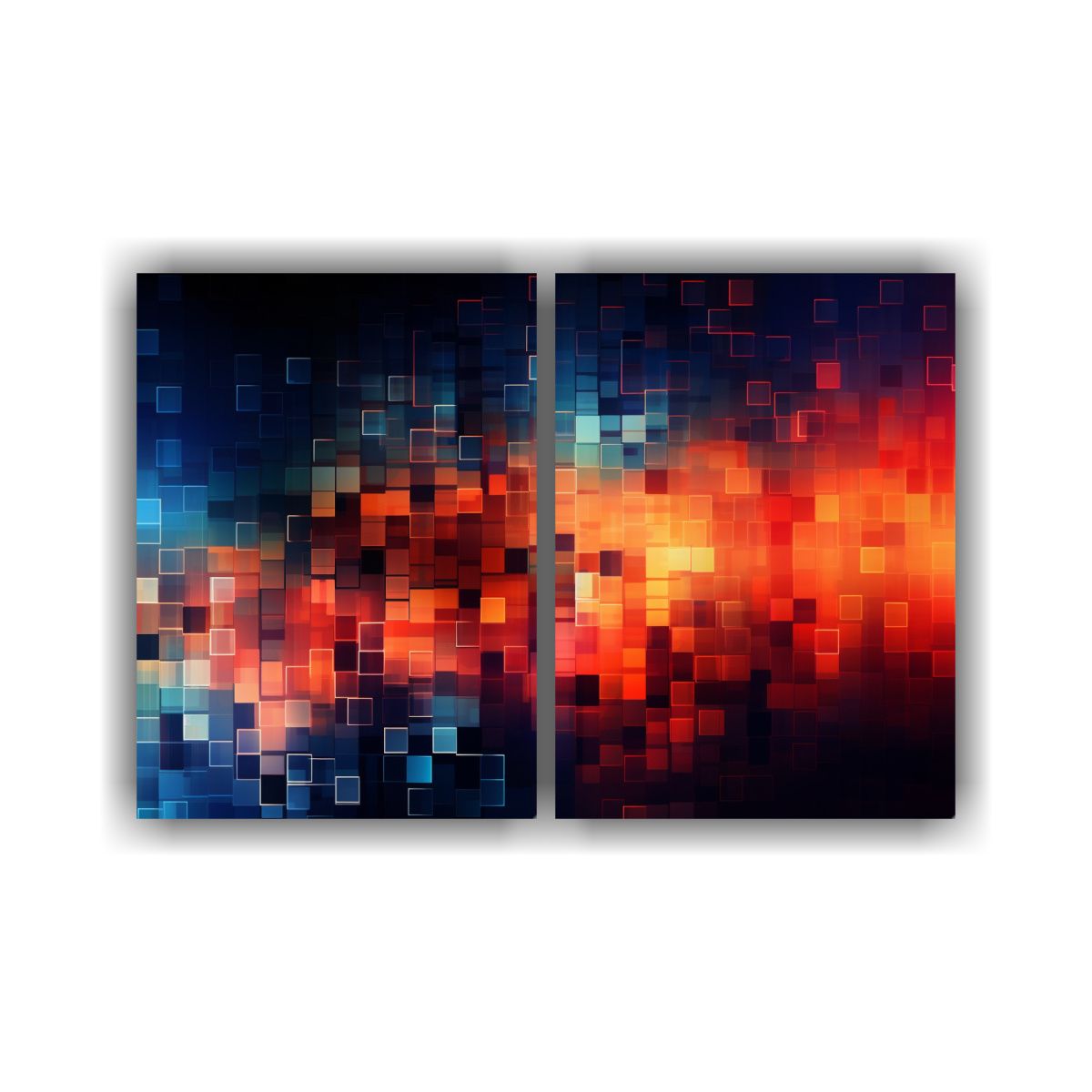 GENERICO - Cuadros Calidos Mágicos Tecnología Para Fondos 160x120 Cm