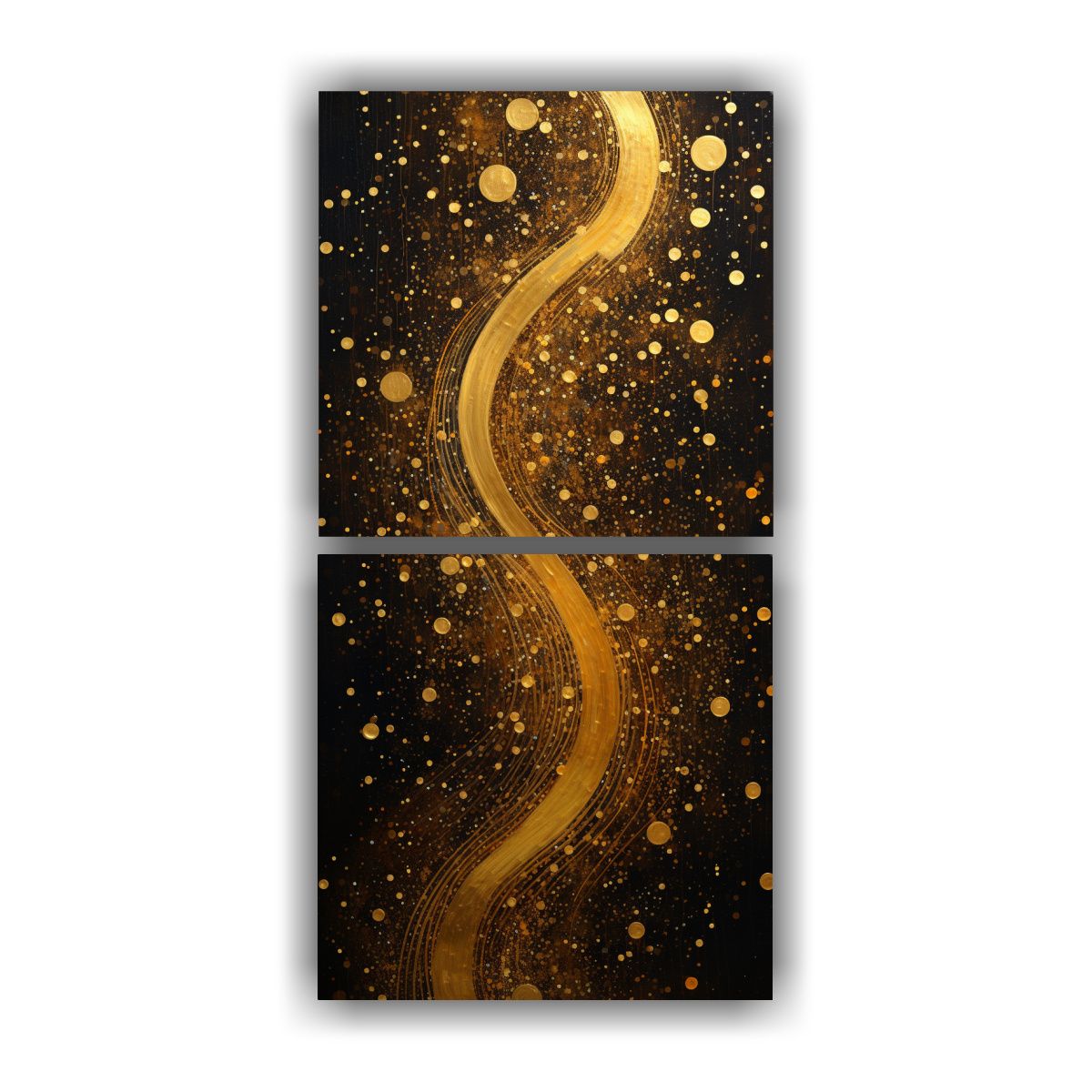 GENERICO - Pinturas Decorativas Estilo Puntillismo Luminoso 80x160 Cm