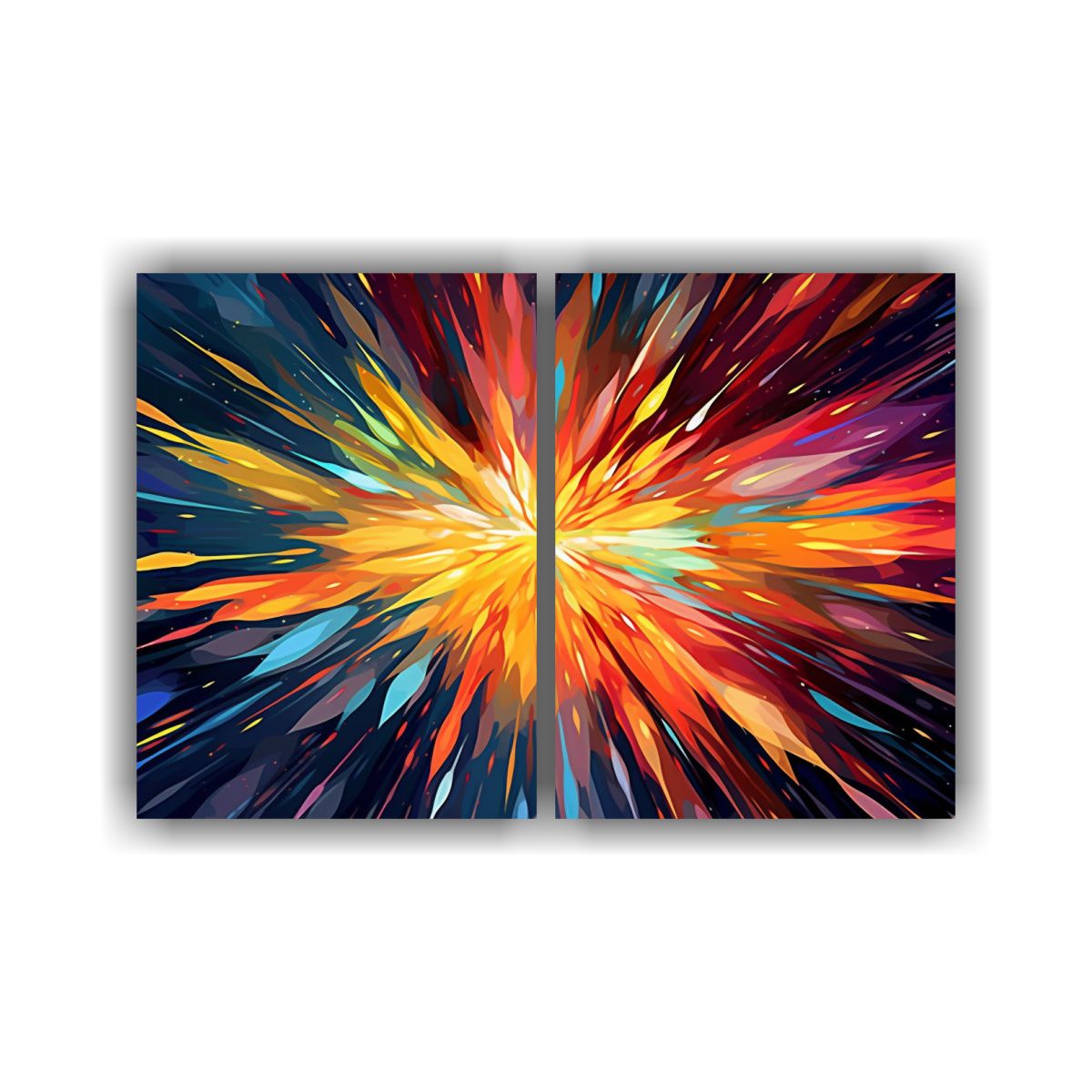 GENERICO - Pinturas Decorativas Con Personalidad Y Energía 160x120 Cm