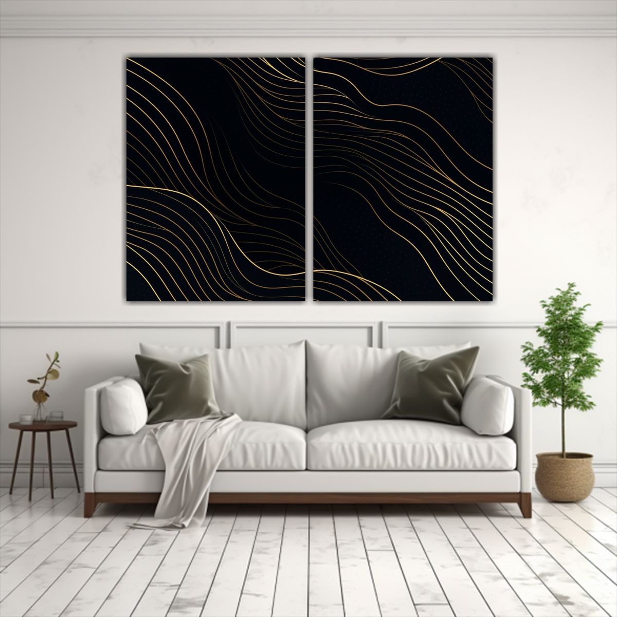 GENERICO - Pinturas Decorativas Minimalistas En Línea 160x120 Cm