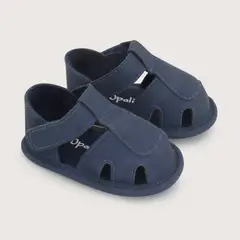 OPALINE - Sandalia bebé azul de niño