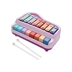 GENERICO - Piano de Juguete Musical Infantil 2 en 1