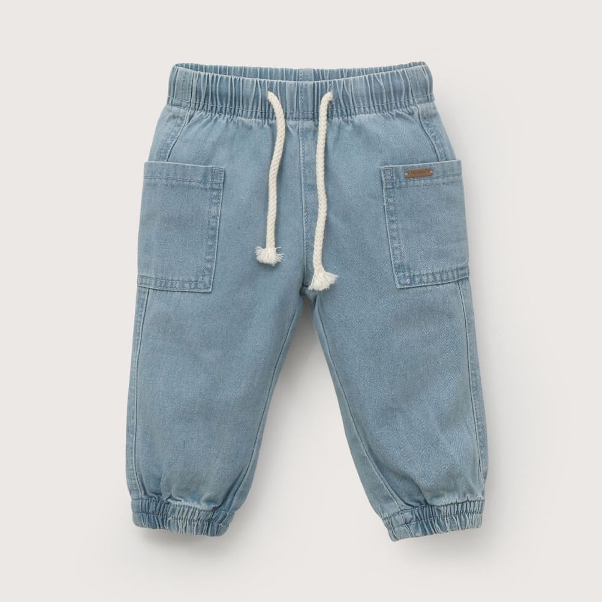 OPALINE - Jeans jogger azul de niño
