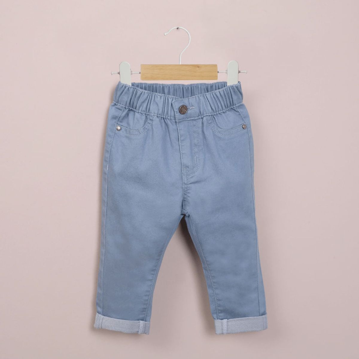OPALINE - Jeans holgado azul de niño 40809