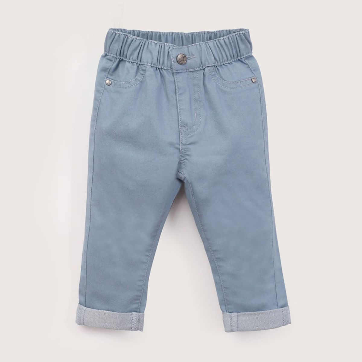 OPALINE - Jeans holgado azul de niño 40809