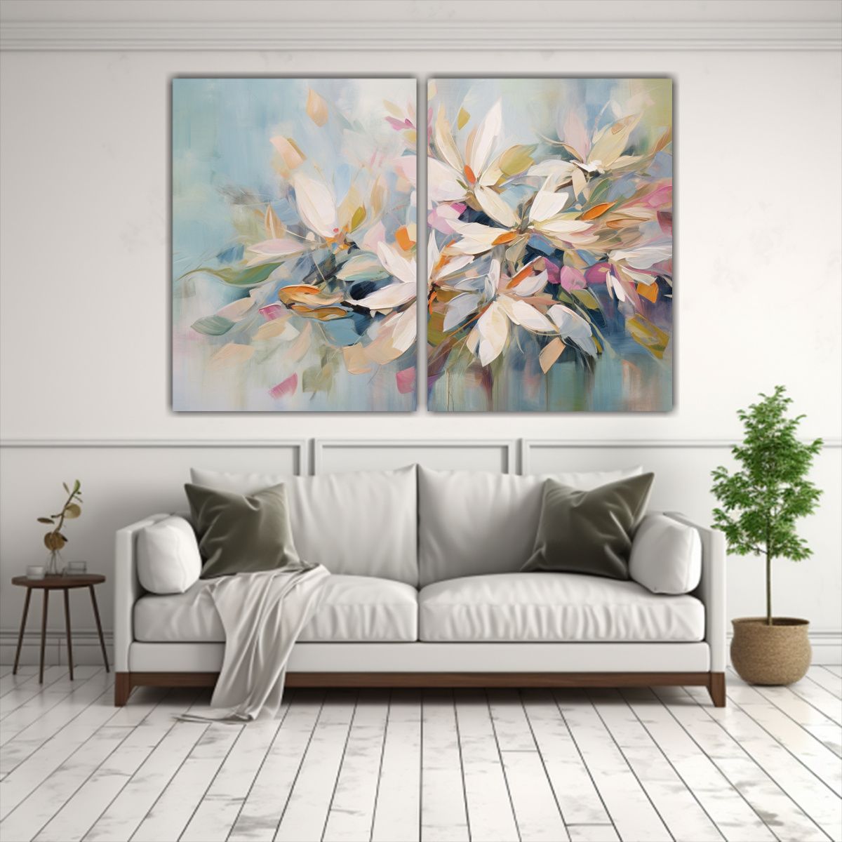 GENERICO - Cuadros Modernos Composición Abstracta De 160x120 Cm