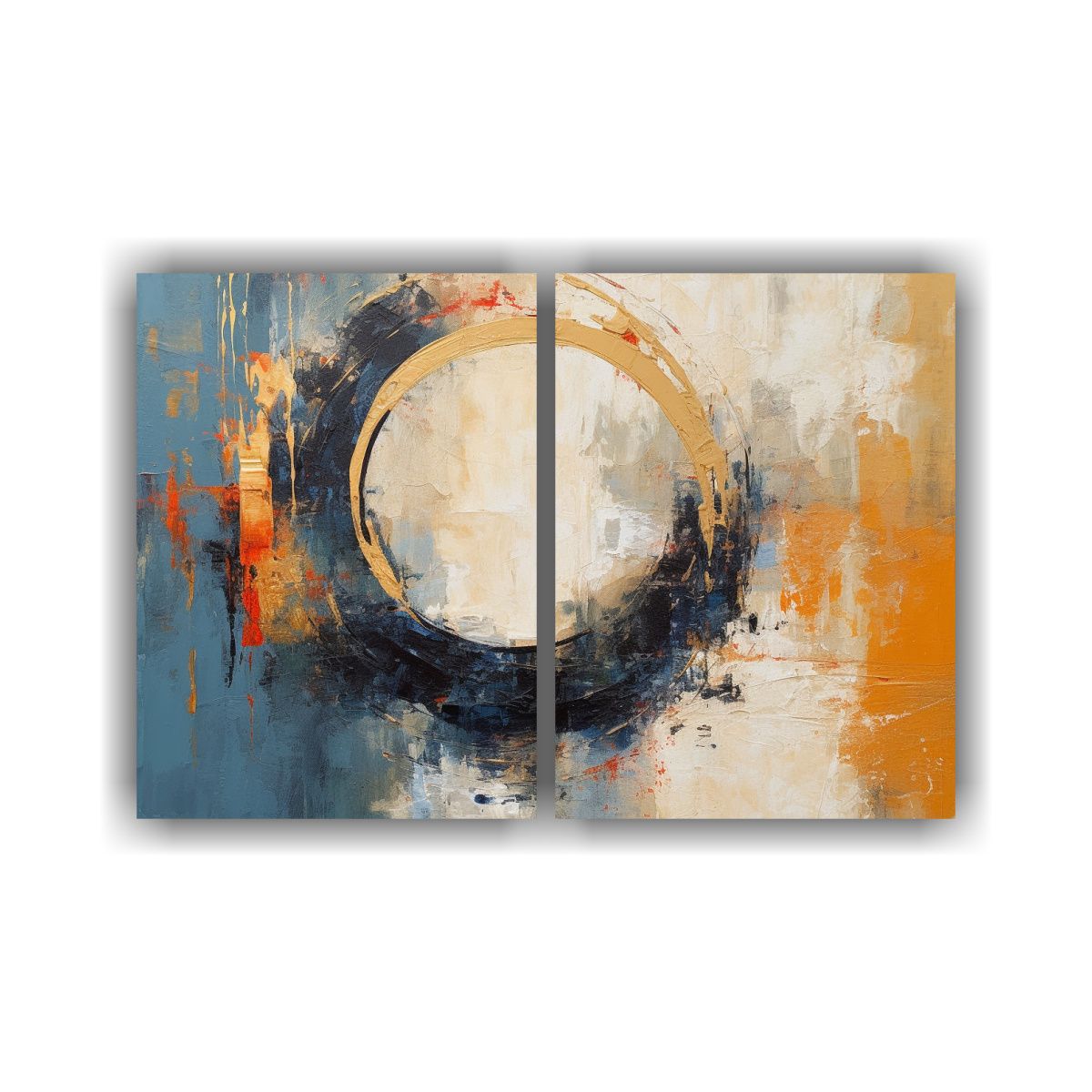 GENERICO - Pintura Contemporánea De Padre Cielo En óleo 160x120 Cm
