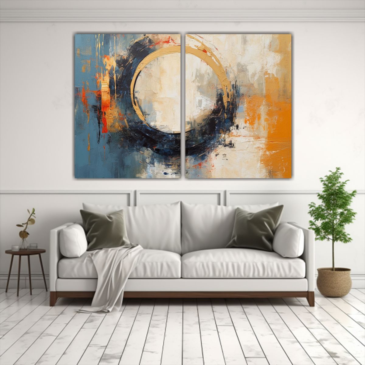 GENERICO - Pintura Contemporánea De Padre Cielo En óleo 160x120 Cm