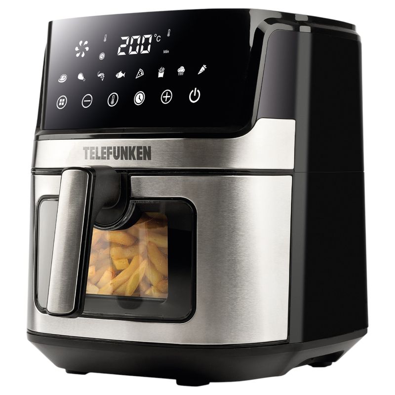 TELEFUNKEN - Freidora de Aire 6.9LT Airchef EasyFryer 6900 Touch 1900W