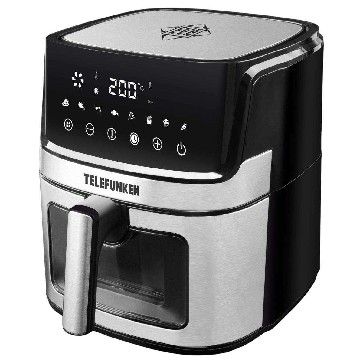 TELEFUNKEN - Freidora de Aire 6.9LT Airchef EasyFryer 6900 Touch 1900W.