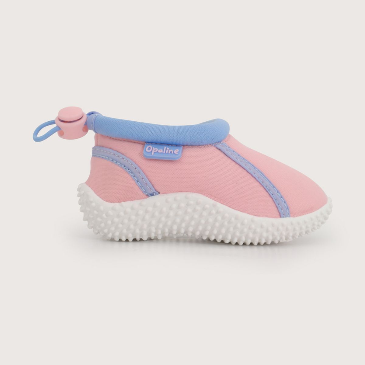 OPALINE - Sandalia aqua con ajuste rosada de niña