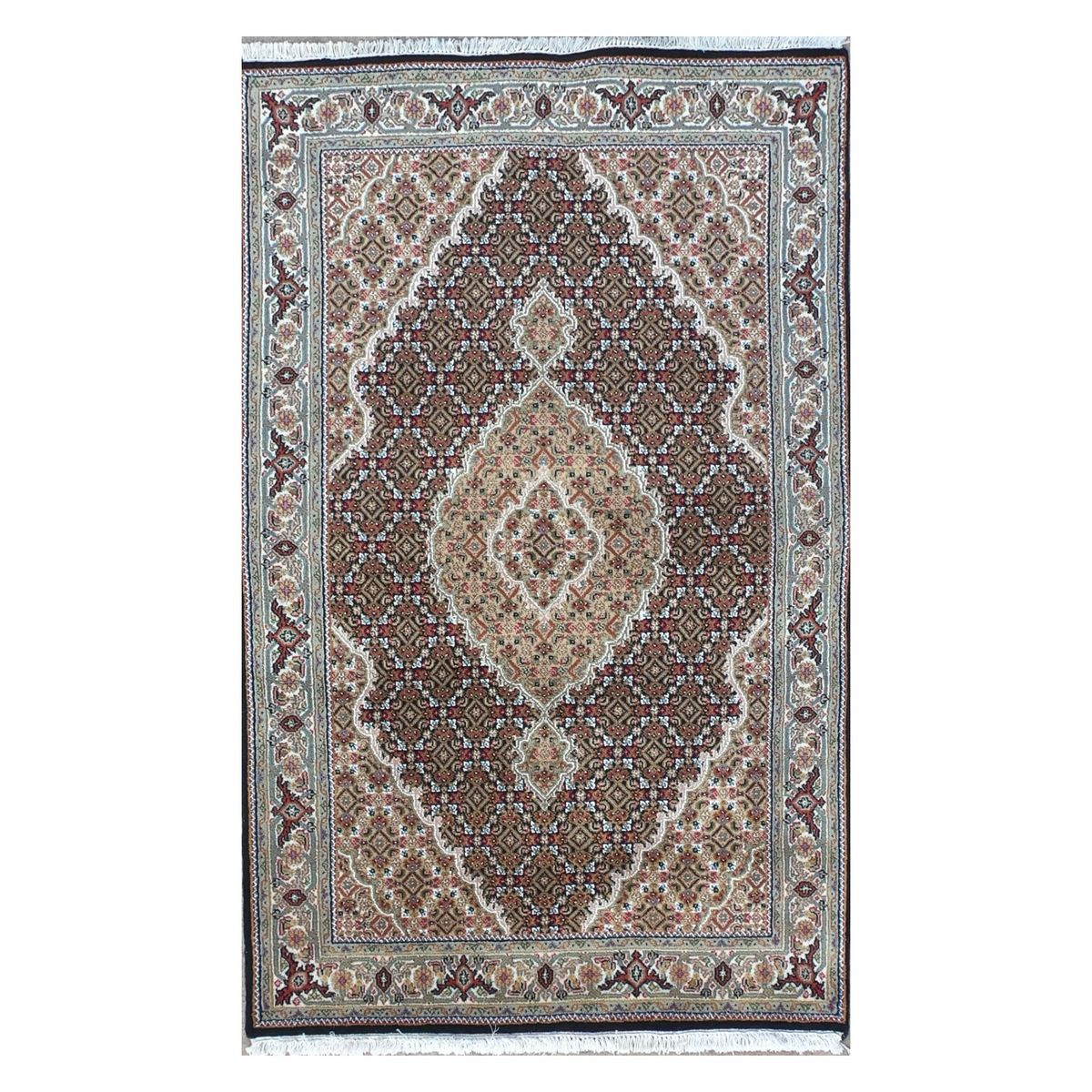 CONSORCIO PERSA - Alfombra Persa Clásica lana de 1.90 x 1.20 mts., 0001