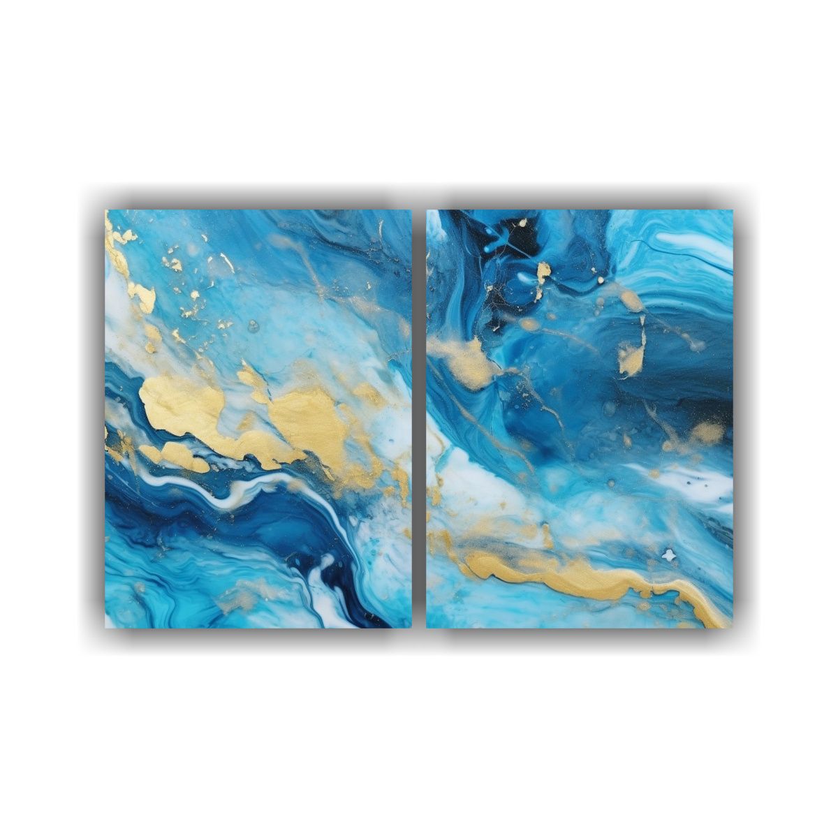 GENERICO - Arte Pared Único Abstracto Océano Natural 160x120 Cm