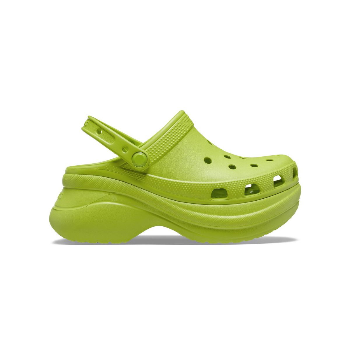 CROCS - Zueco Plataforma Crocs Mujer Bae Clog Verde CROCS