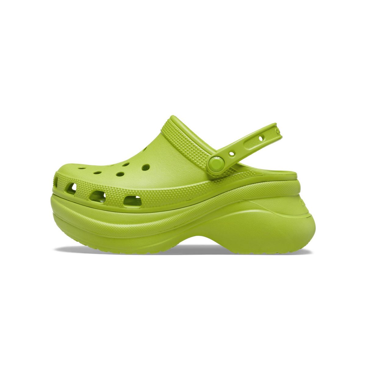 CROCS - Zueco Plataforma Crocs Mujer Bae Clog Verde CROCS