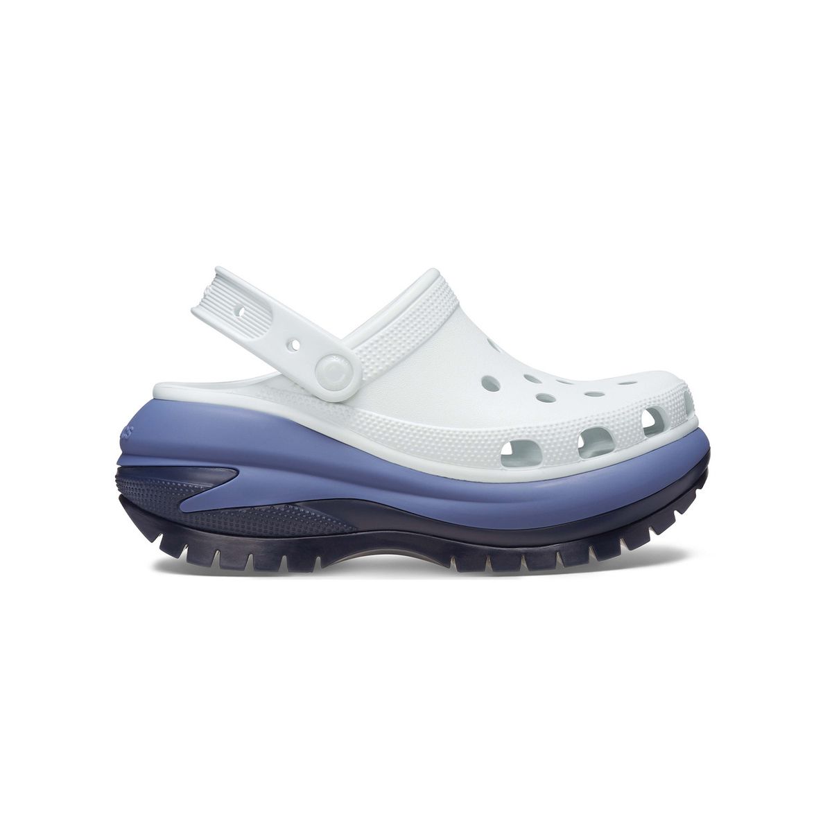 CROCS - Zueco Plataforma Crocs Mujer Mega Crush Azul y Celeste CROCS