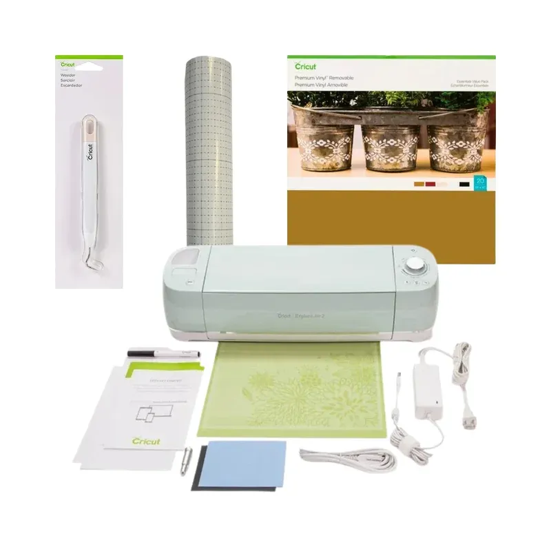 CRICUT - Kit Decorativo-Plotter de Corte Cricut Explore Air 2