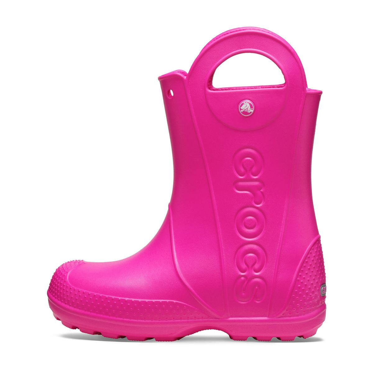 CROCS - Bota Crocs Niñas Grandes Handle It Rain Boot Rosa CROCS