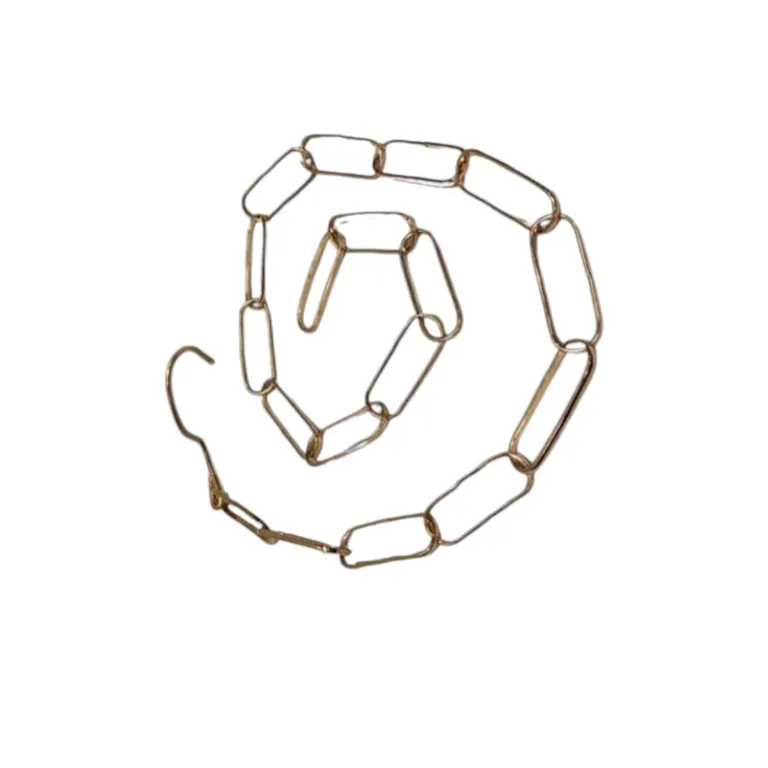 Pack 10 Cadenas de Eslabon Colgantes de Metal Bronce Gms