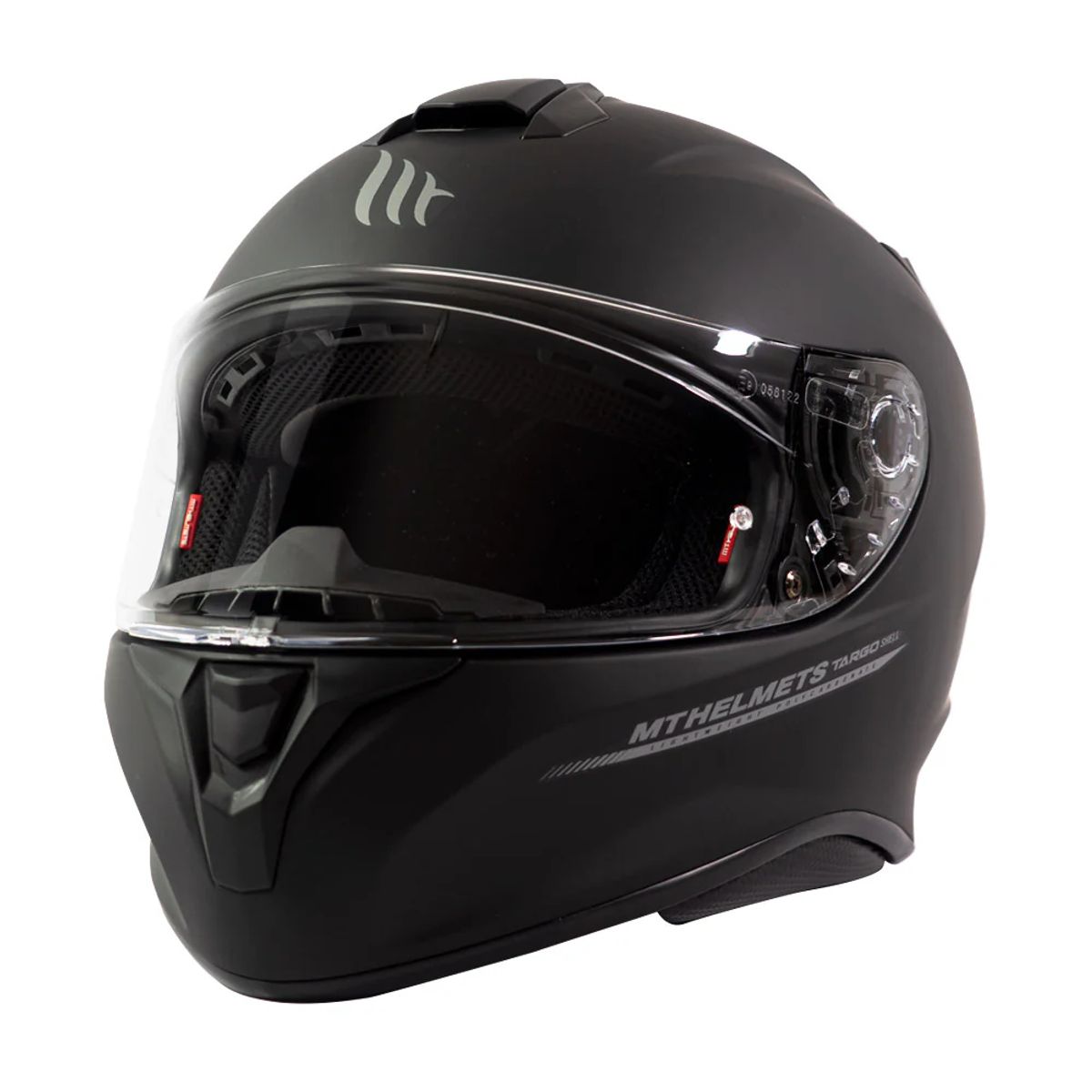 MT - Casco Para Moto MT Targo Solid Negro Mate