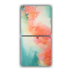 GENERICO - Pintura Abstracta Inspirada En La Naturaleza Con 60x120 Cm