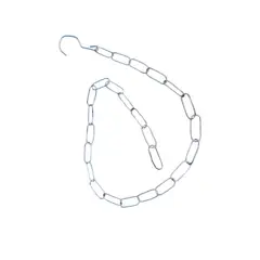 GENERICO - Pack 10 Cadenas de Eslabon Colgantes de Metal Gms