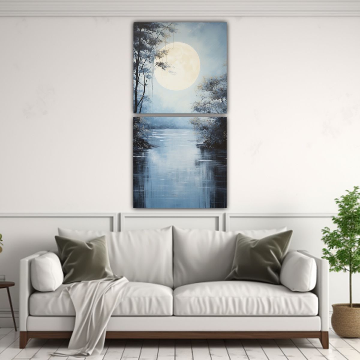 GENERICO - Interpretación Abstracta De La Belleza Etérea 50x100 Cm