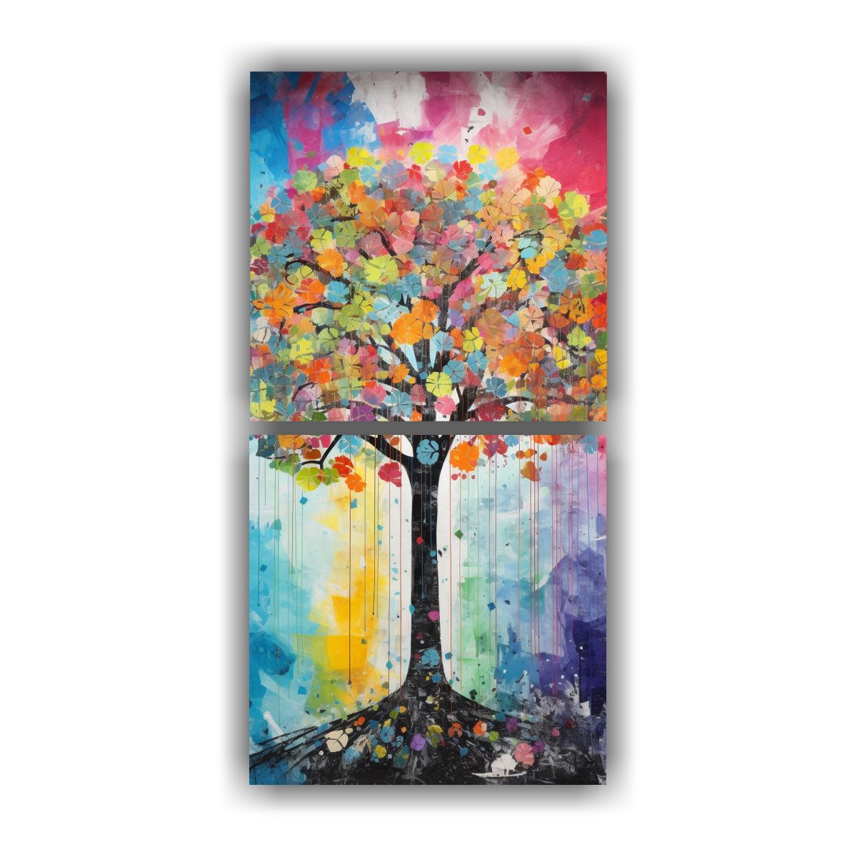 GENERICO - Pinturas Decorativas De Naturaleza Viva 40x80 Cm