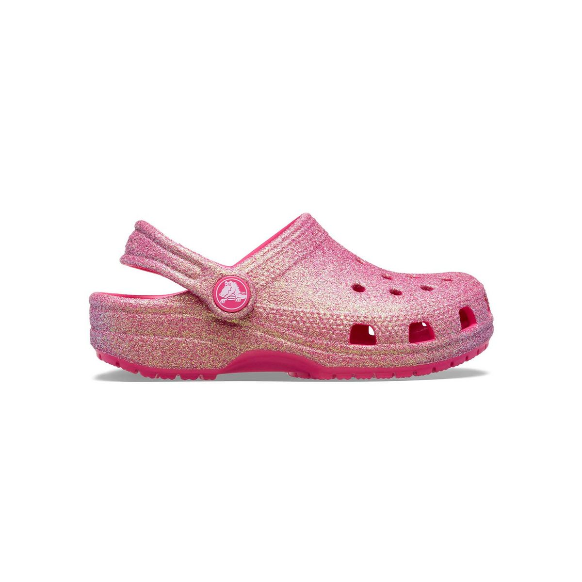 CROCS - Zueco Crocs Niña Classic Glitter Rosada CROCS