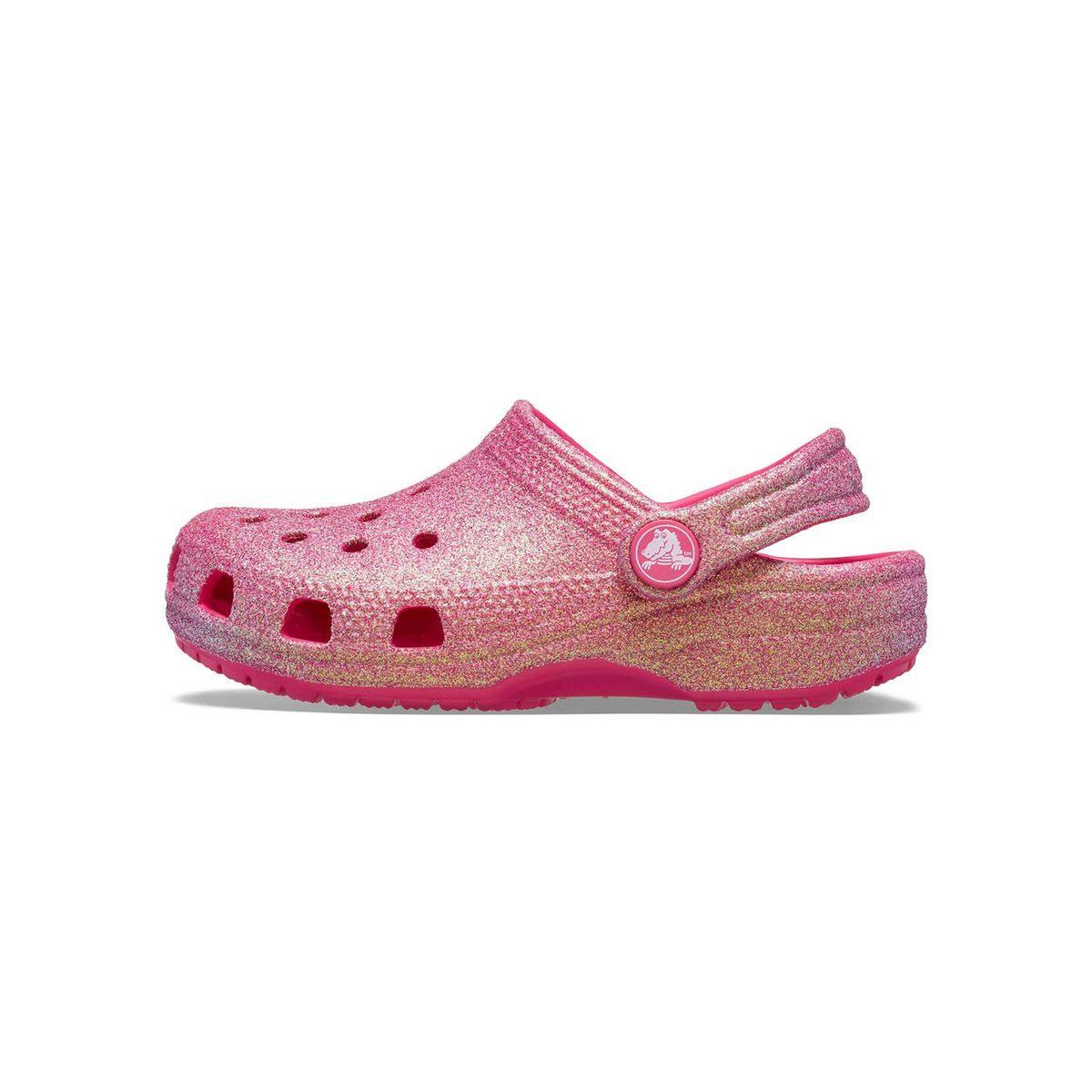 CROCS - Zueco Crocs Niña Classic Glitter Rosada CROCS