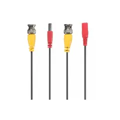 GENERICO - Cable Para Camaras Seguridad Cctv Video Y Poder Bnc 30 Mts