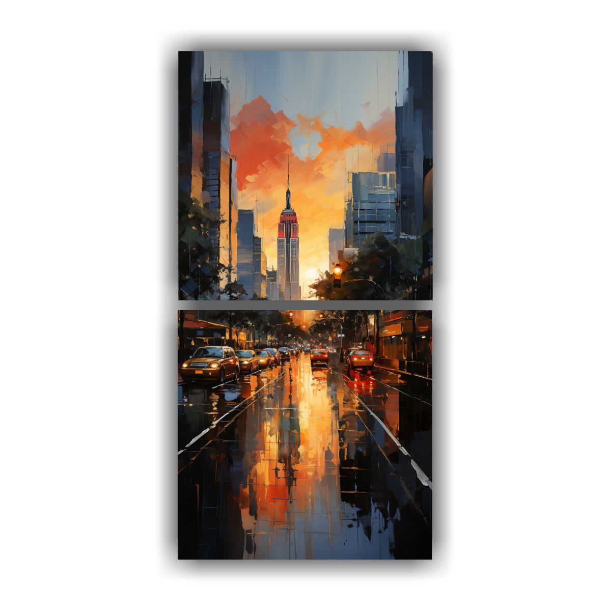 GENERICO - Pinturas Decorativas Inspiradas En La Quinta 40x80 Cm