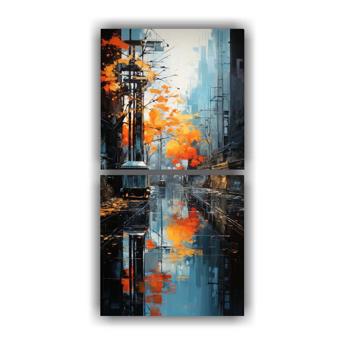 GENERICO - Pinturas Decorativas Modernas De Figuras 40x80 Cm