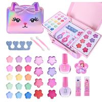 Estuche de Maquillaje Diseño Gatita Infantil Maquillaje