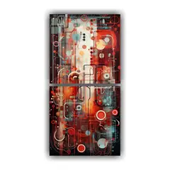 GENERICO - Pinturas Decorativas De Lienzo Clásico Con 20x40 Cm