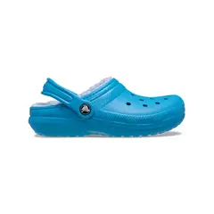 CROCS - Zueco Niño Classic Lined Chiporro Azul