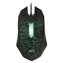 REPTILEX - Mouse Gamer Pc Usb Retroiluminado Negro - Ps